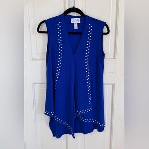 NWOT Joseph Ribkoff Flowy Sleeveless Top Tunic Size 6